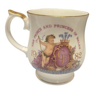 Commemorative Vintage Prince and Princess of Wales 1982 Mug- great condition